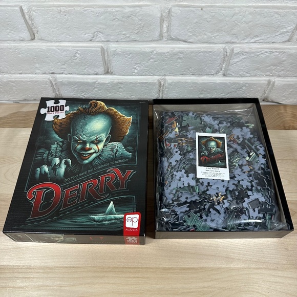 USAOPOLY IT Chapter 2 “Return to Derry” 1000 Piece Jigsaw Puzzle EUC - Picture 2 of 6